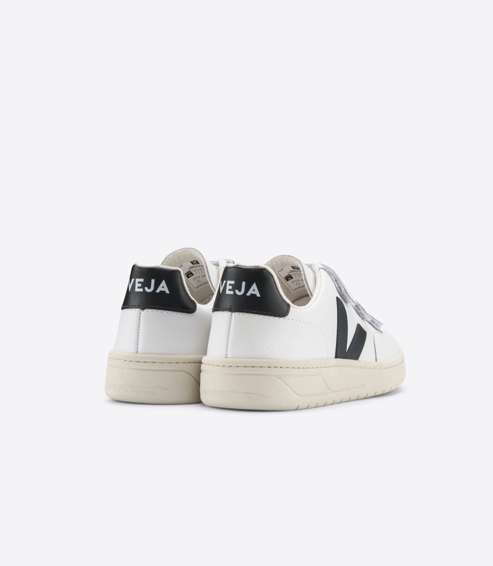 Veja Sneakers Dam - V-Lock Läder - Vita/Nigga - 716384-ONA